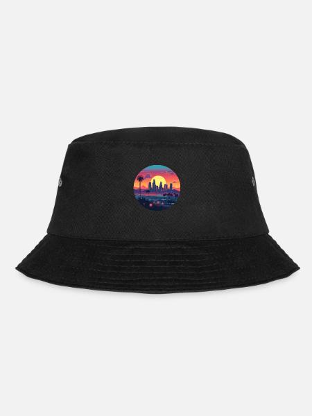 LA - Bucket Hat - Schwarz