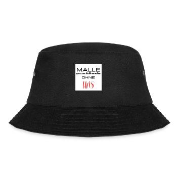 Malle - Bucket Hat - Schwarz - Vorne - Lela (165cm)