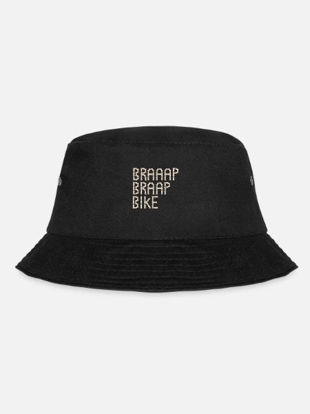 Fahrrad - Bucket Hat - Schwarz