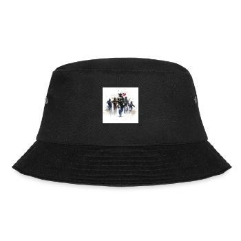 US Army gaming art - Bucket Hat - Schwarz - Vorne - Lela (165cm)