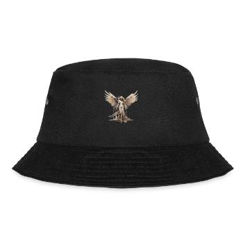Fallen Angel - Bucket Hat - Schwarz - Vorne - Lela (165cm)