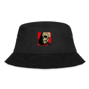 skull red - Bucket Hat - Schwarz - Vorne - Lela (165cm)