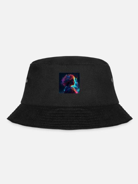 Woman art - Bucket Hat - black