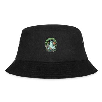 Seb and the King of the Forest - Bucket Hat - black - Front - Lela (165cm)