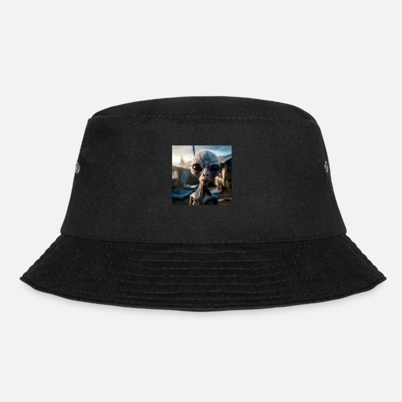 Alien no.1 - Bucket Hat - black
