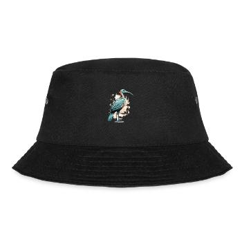 Gib the sacred Ibis - Bucket Hat - black - Front - Lela (165cm)
