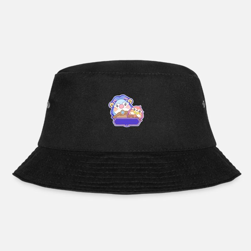 Game Genshin Impact - Bucket Hat - black