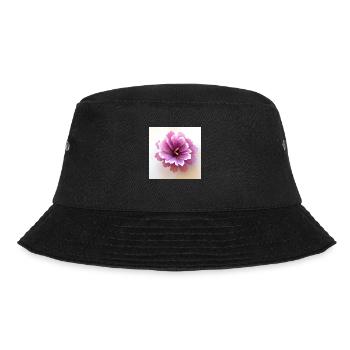 Flower Rosa - Bucket Hat - Schwarz - Vorne - Lela (165cm)
