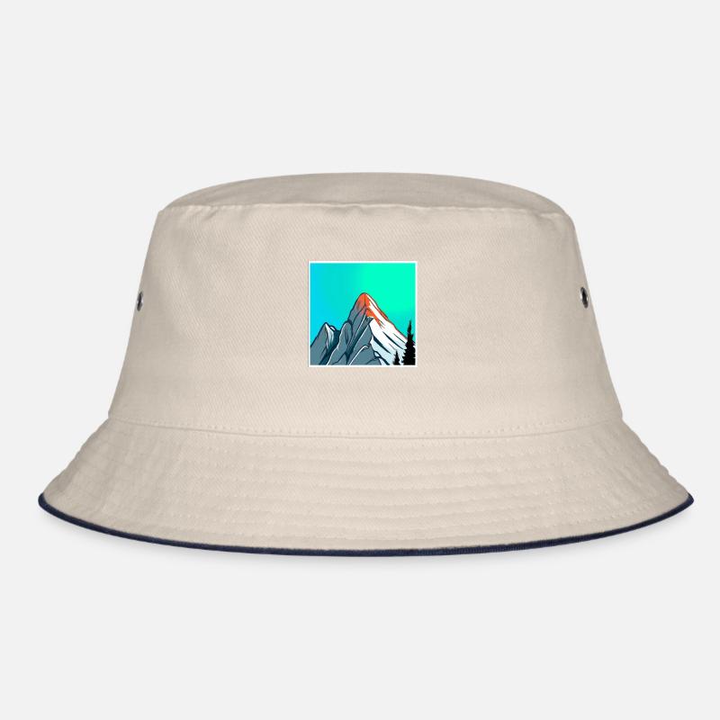 Berg Gemälde Bucket Hat