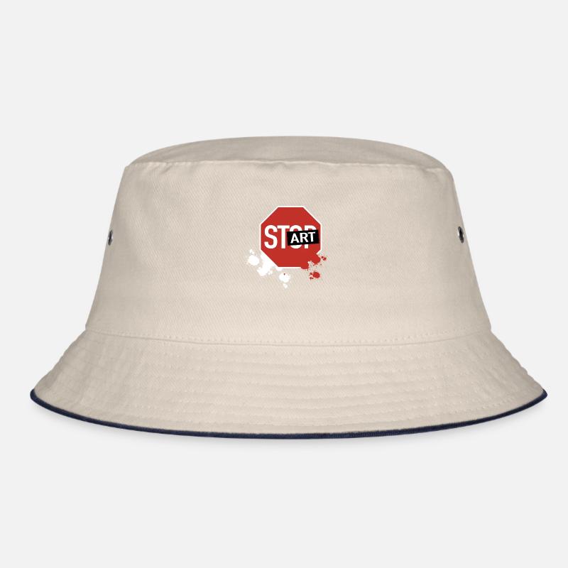 Stop becomes start Bucket Hat