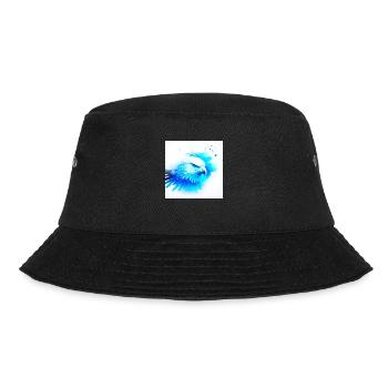 White Animal Adler - Bucket Hat - Schwarz - Vorne - Lela (165cm)