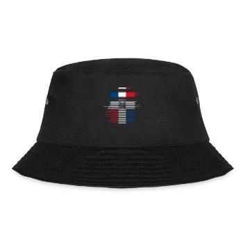 Dominican Republic Flag Dom Rep Flag Travel - Bucket Hat - black - Front - Lela (165cm)