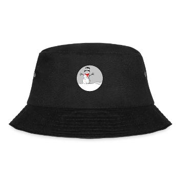SCHNEEMANN - Bucket Hat - Schwarz - Vorne - Lela (165cm)