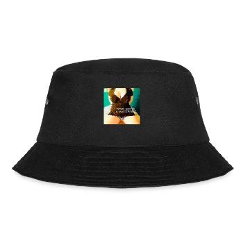 Every body is a masterpiece - Bucket Hat - black - Front - Lela (165cm)