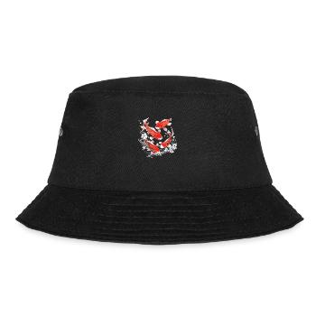 The koi fish are waiting for you - Bucket Hat - black - Front - Lela (165cm)