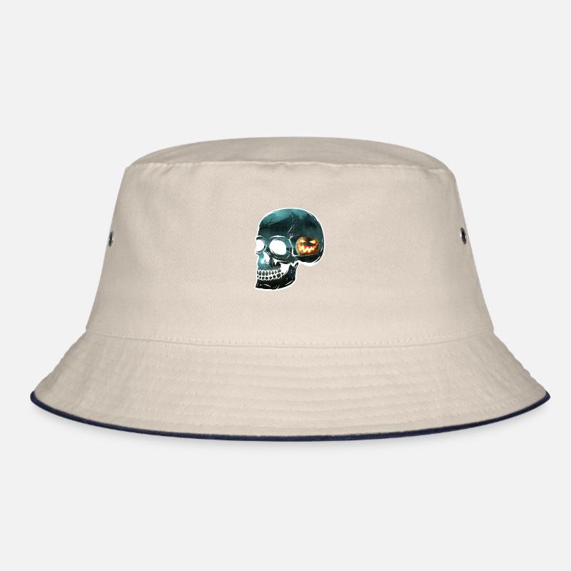 Schädel erschreckende Vision Bucket Hat