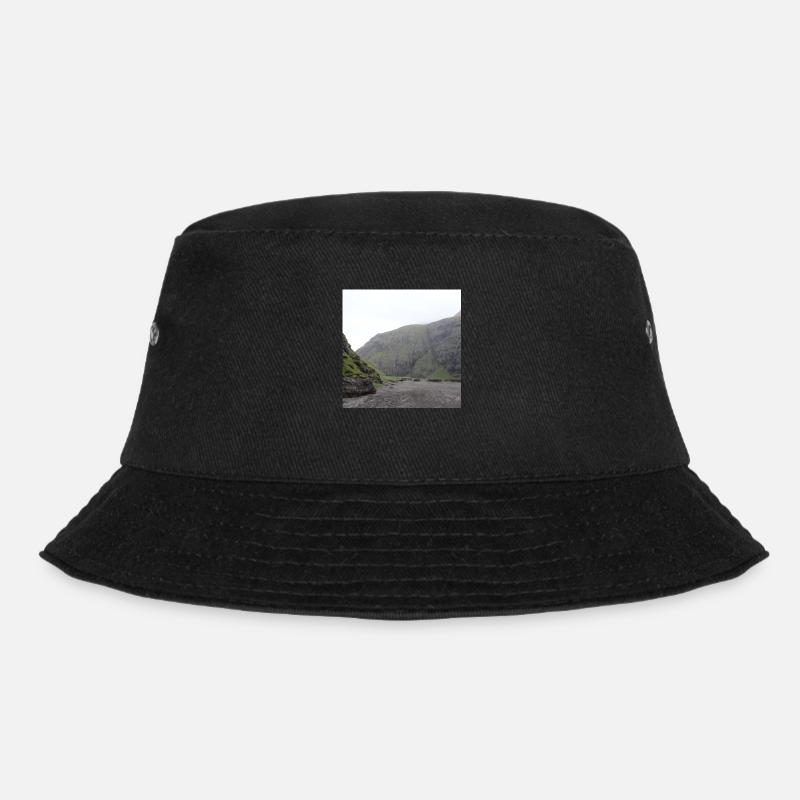 Island - Bucket Hat - Schwarz