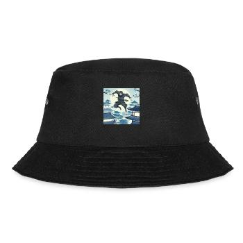 Ninja - Master of Shadow Art - Bucket Hat - black - Front - Lela (165cm)