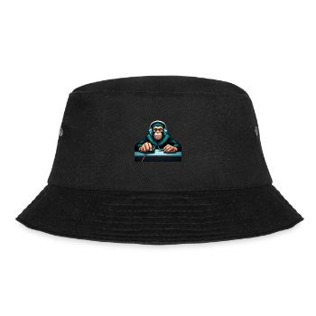 Chill Ape - Bucket Hat - Schwarz - Vorne - Lela (165cm)