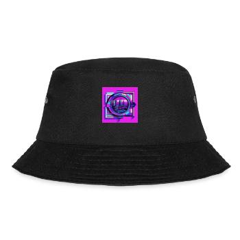 Futuristic - Bucket Hat - black - Front - Lela (165cm)