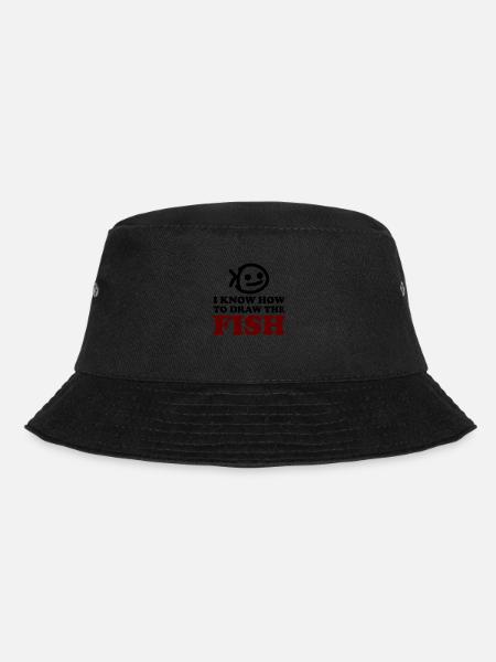 The Fish - Bucket Hat - Schwarz