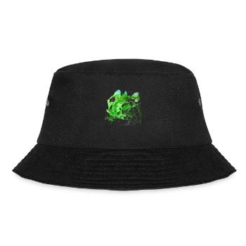Spritzfarbe Reinbow Graffitti Kunst bunt - Bucket Hat - Schwarz - Vorne - Lela (165cm)