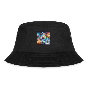 Christmas Midnight Mass Gifts Christmas Tree Santa Claus - Bucket Hat - black - Front - Lela (165cm)