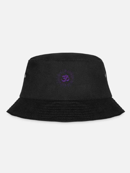 Yoga / Buddhismus / Karma - Bucket Hat - Schwarz
