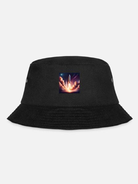 Apollo I - Bucket Hat - Schwarz