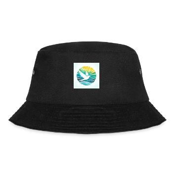 Dove of Peace - Bucket Hat - black - Front - Lela (165cm)