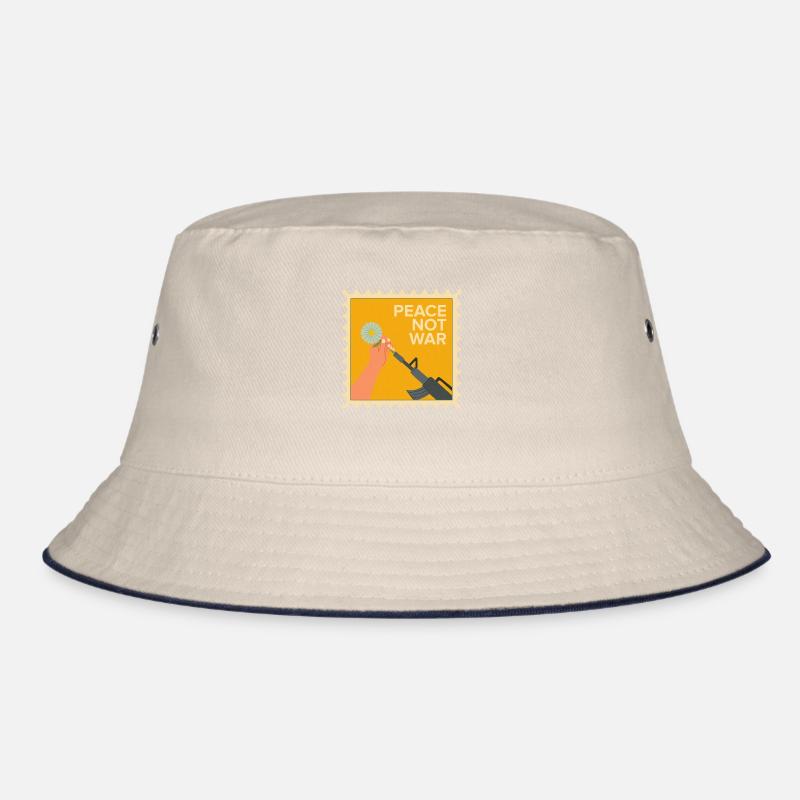 Peace not war Bucket Hat