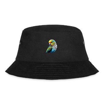 Bird owner budgie bird cockatiel cockatiel - Bucket Hat - black - Front - Lela (165cm)