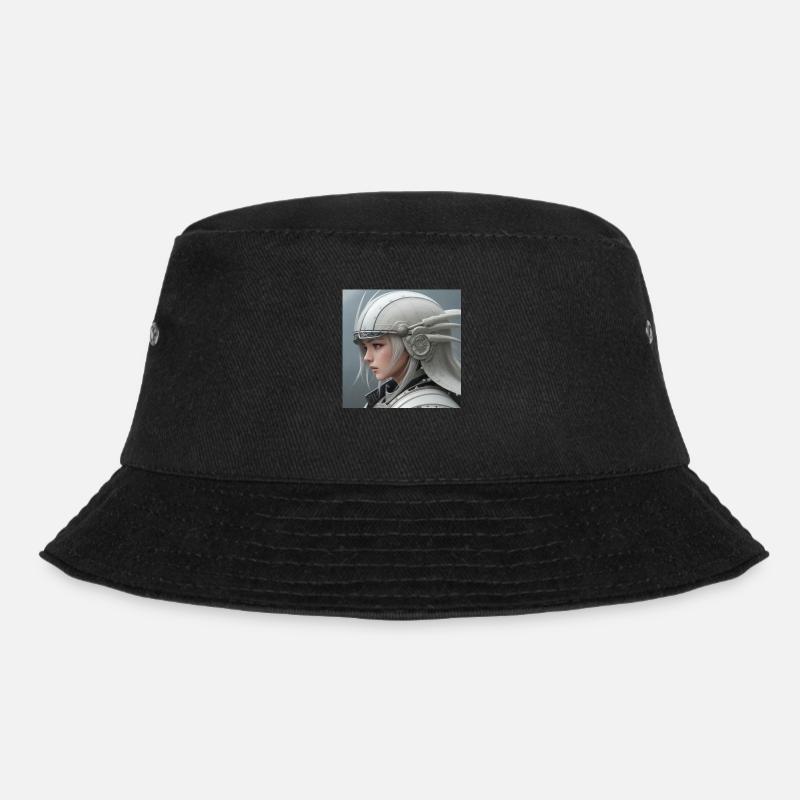 Japanischer Jäger - Bucket Hat - Schwarz