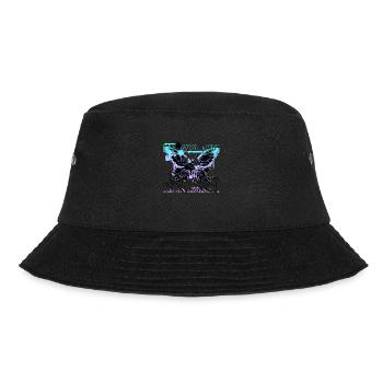 Colorful Butterfly Flowers Colorful Insect Dream Dream - Bucket Hat - black - Front - Lela (165cm)