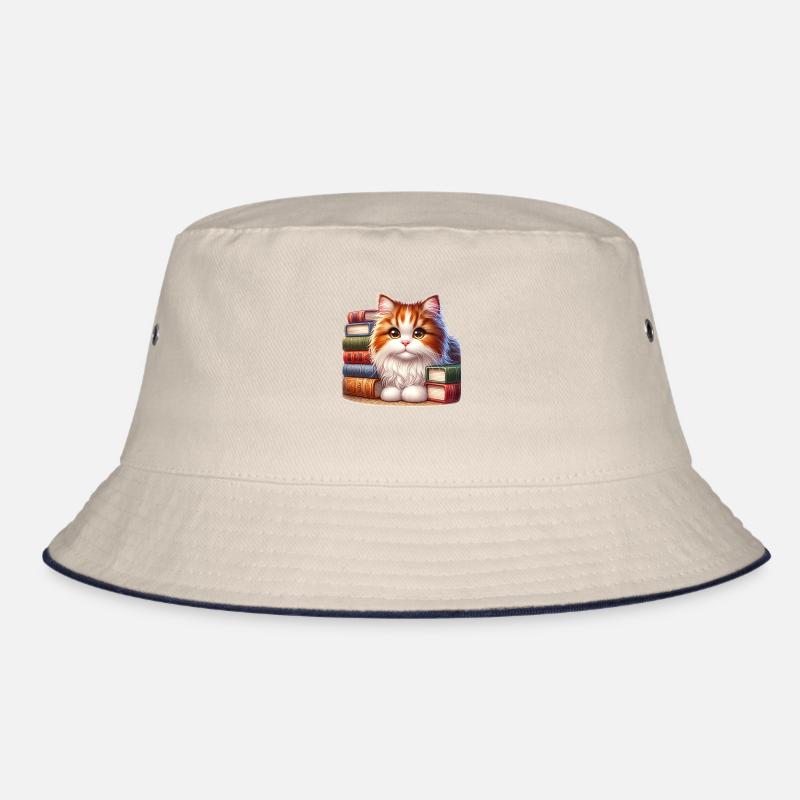 Curiosity in the Stacks Bucket Hat