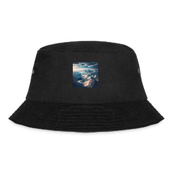 Mountains - Bucket Hat - black - Front - Lela (165cm)