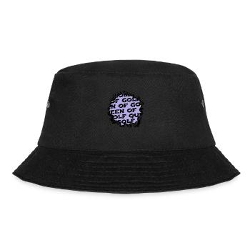 girlsgolf golf duvet jokes funny bowling golfdad - Bucket Hat - black - Front - Lela (165cm)