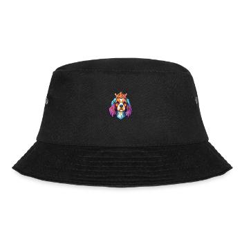 King Charles Dog Breed Cartoon Kawaii Illustration - Bucket Hat - black - Front - Lela (165cm)
