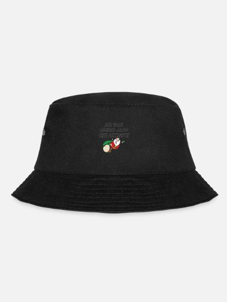 Ich war dieses Jahr der Artigste - Bucket Hat - Schwarz
