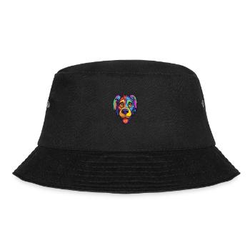 Cao De Seo Miguel Dog Breed Cartoon Kawaii Illustr - Bucket Hat - black - Front - Lela (165cm)