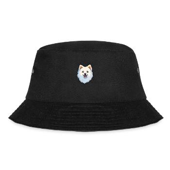 Chien esquimau américain race Cartoon Kawaii Illustrat - Bob - noir - Devant - Lela (165cm)