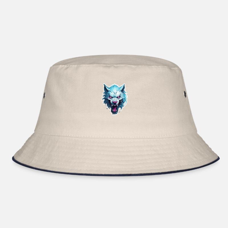 Wolf - Illustration Bucket Hat