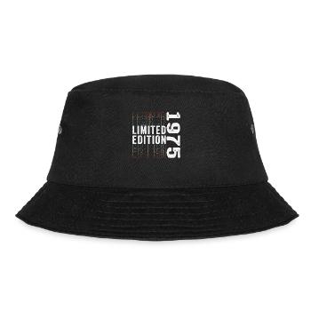 Limitierte Auflage 1975 - Fantastischer 48. Geburtstag - Bucket Hat - Schwarz - Vorne - Lela (165cm)