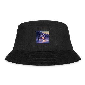 Cabin in the woods - Bucket Hat - black - Front - Lela (165cm)