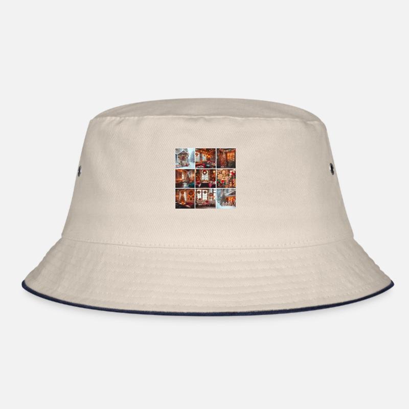 Winter Cafe Bucket Hat