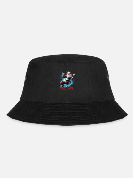ROCK SANTA - Bucket Hat - Schwarz
