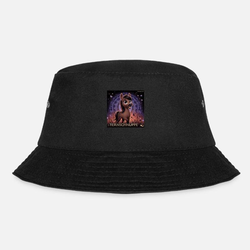 Sternschnuppe Schmetterlingsmandalamagic - Bucket Hat - Schwarz
