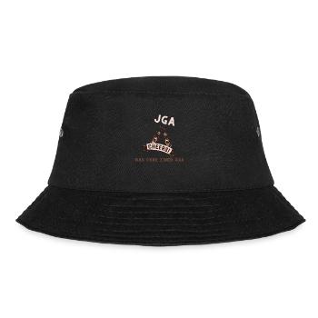 JGA Männer - Bucket Hat - Schwarz - Vorne - Lela (165cm)