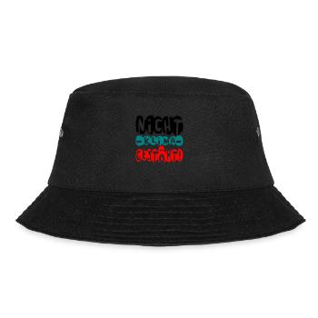 nicht klima gestört - Bucket Hat - Schwarz - Vorne - Lela (165cm)