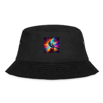 In den Hauptfächern - Bucket Hat - Schwarz - Vorne - Lela (165cm)